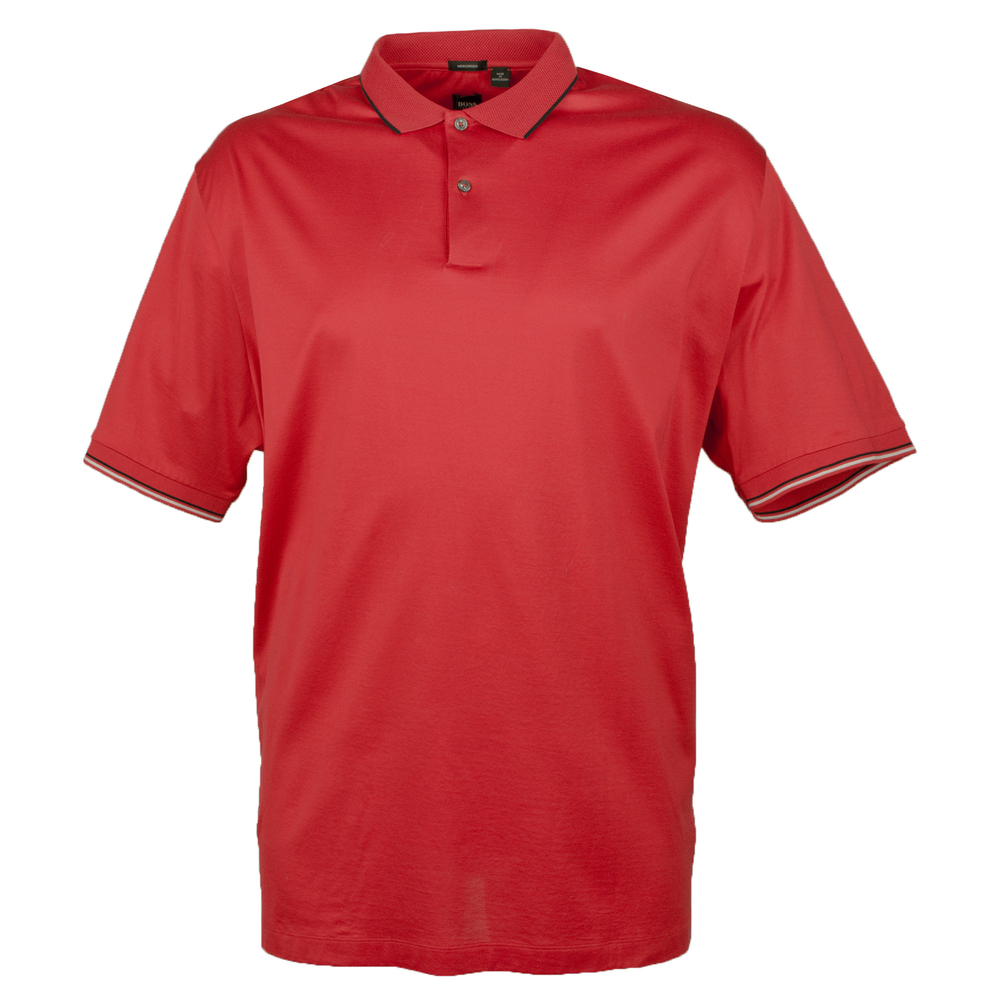 NWT Hugo Boss Men's Big and Tall Jersey Mercerised Polo Shirt-MR-5XL $138